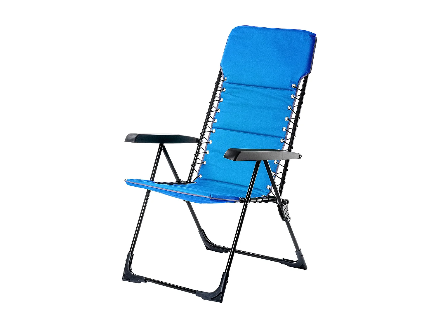 Strandstoel Inklapbaar Kantelbestendig Crème 5 Standen Met Draaggreep En Kussen Max 110 Kg 48 X 60 X 90 Cm Strandstoel Opvouwbaar